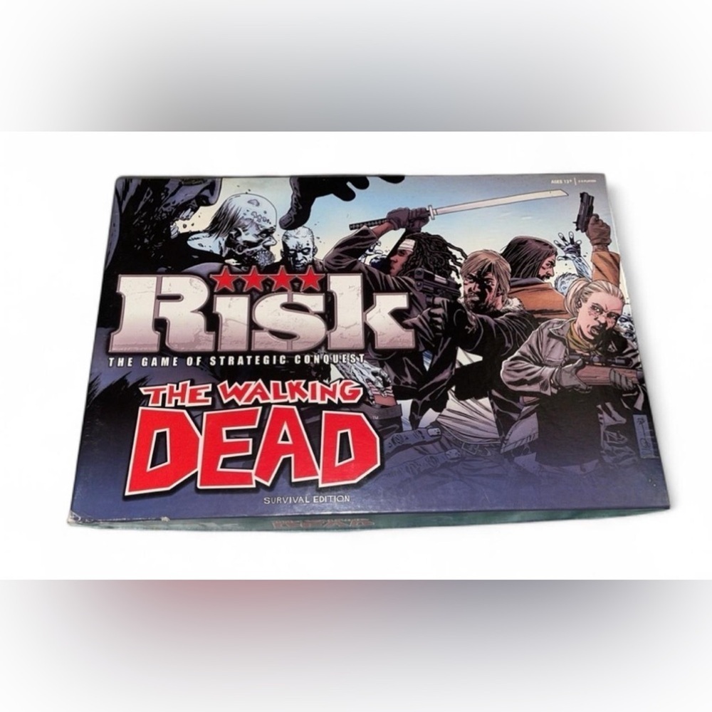 Hasbro Risk: The Walking Dead Survival Edition Board Game Strategy